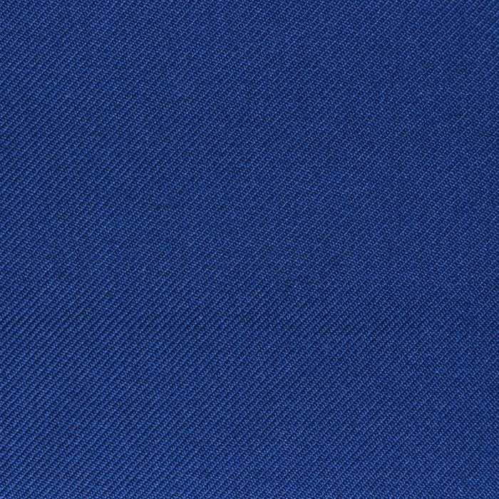 French Navy Blue Twill Super 100's Wool Blend Suiting