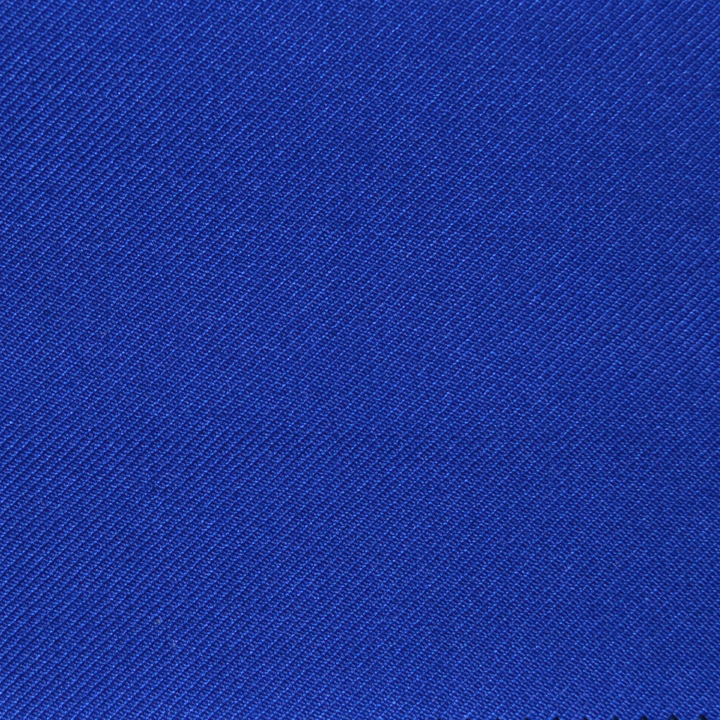 Indigo Blue Twill Super 100's Wool Blend Suiting