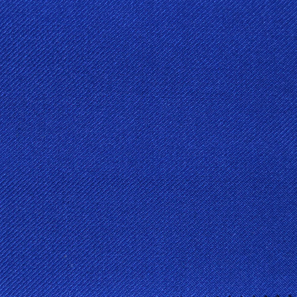 Indigo Blue Twill Super 100's Wool Blend Suiting