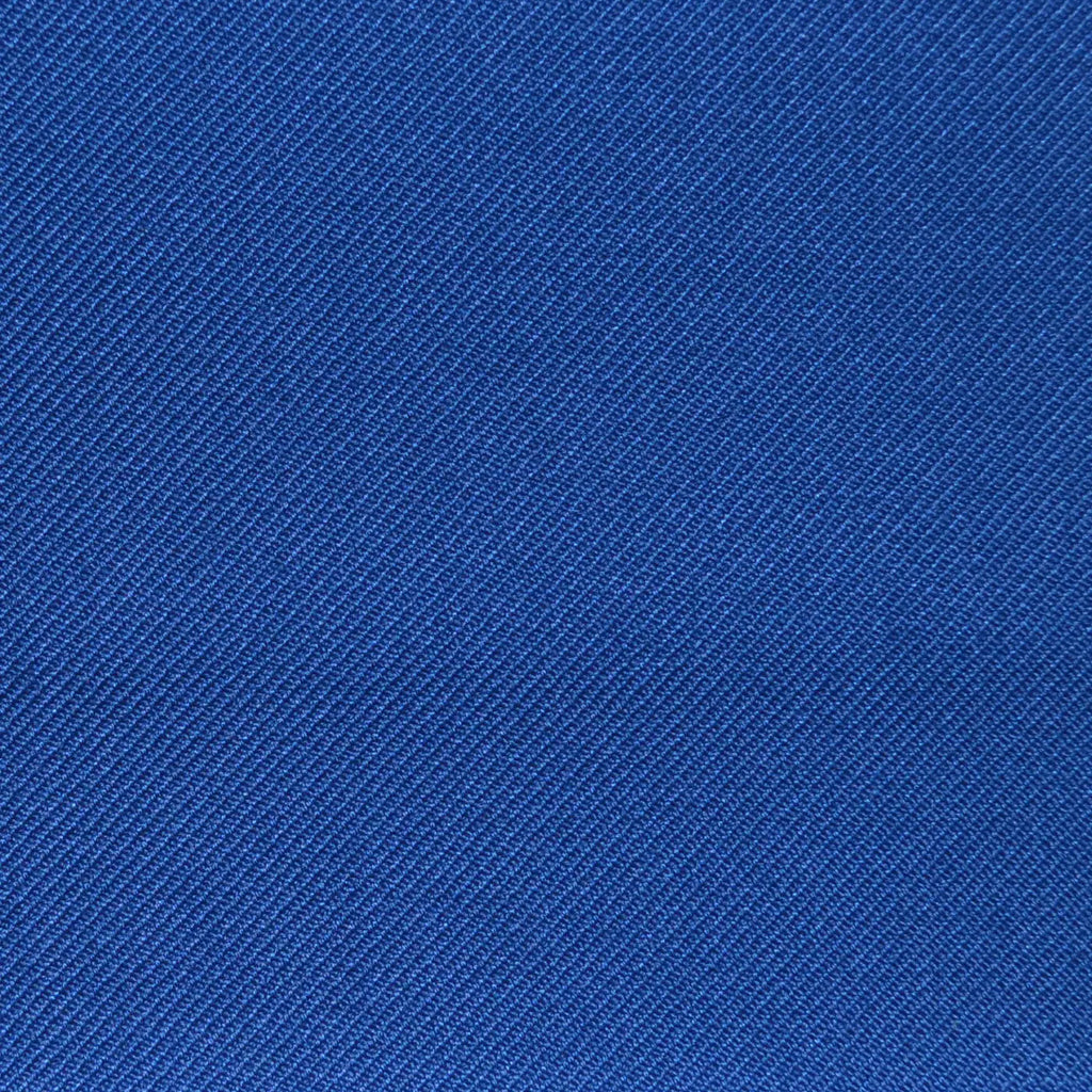 Medium Blue Twill Super 100's Wool Blend Suiting