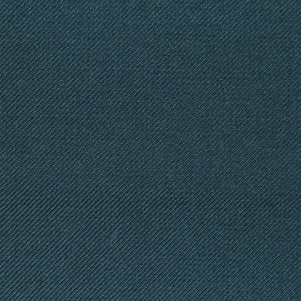 Pine Green Twill Super 100's Wool Blend Suiting