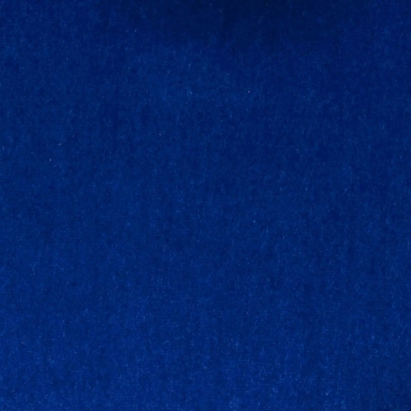 Bright Blue Cotton Velvet