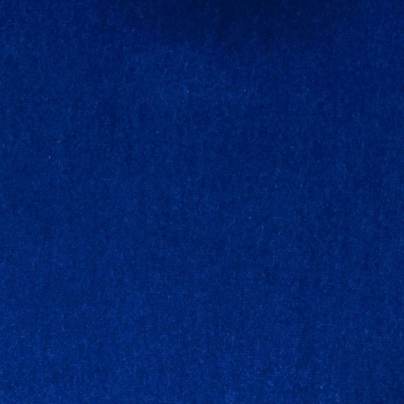 Bright Blue Cotton Velvet