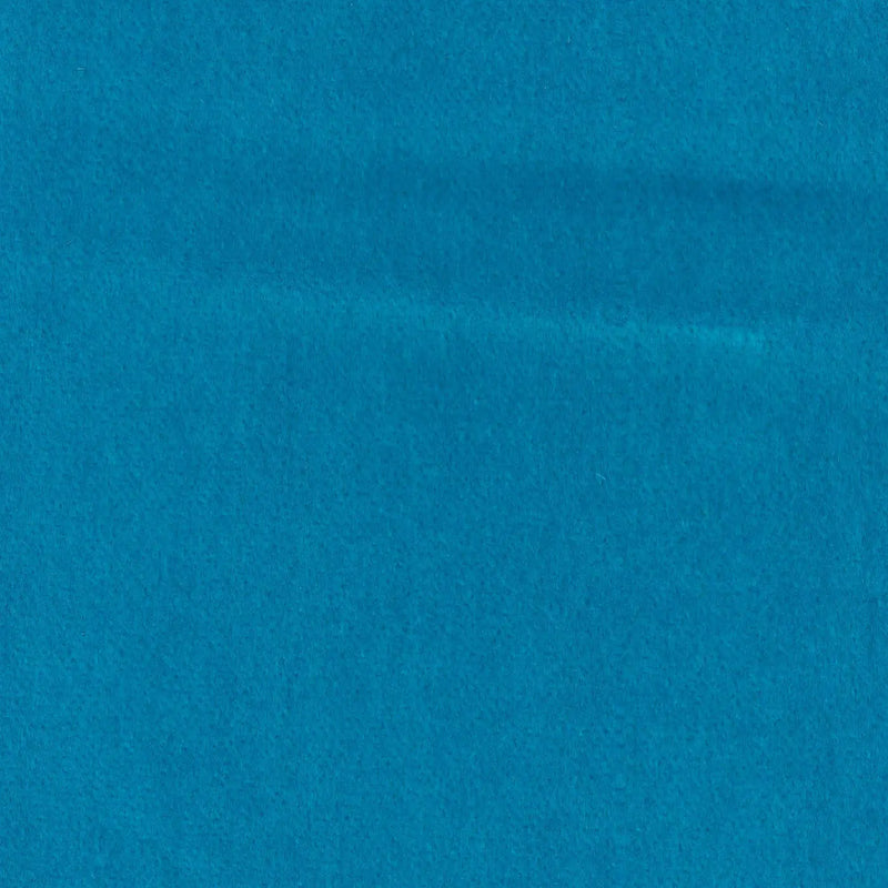 Turquoise Cotton Velvet