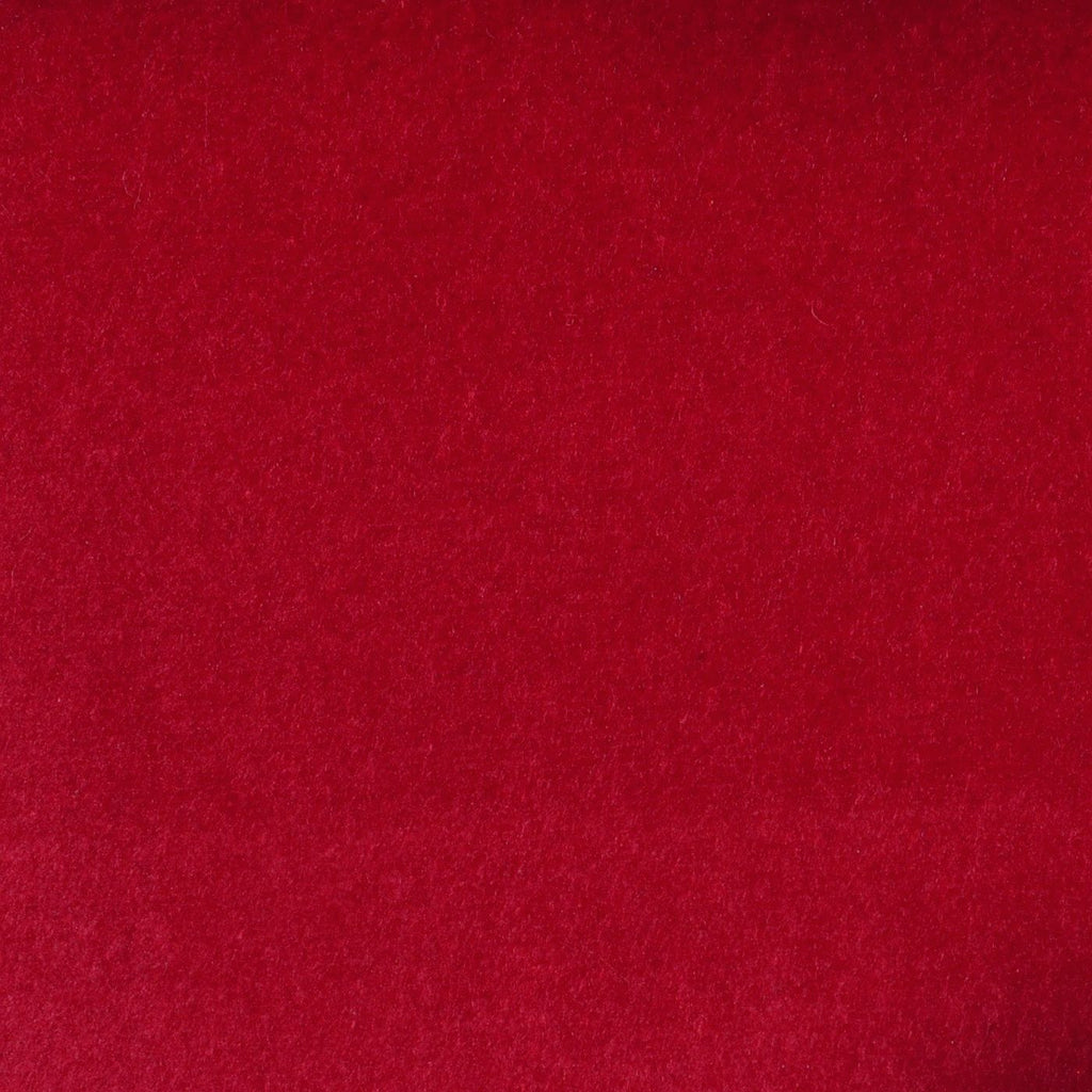 Ruby Red Cotton Velvet