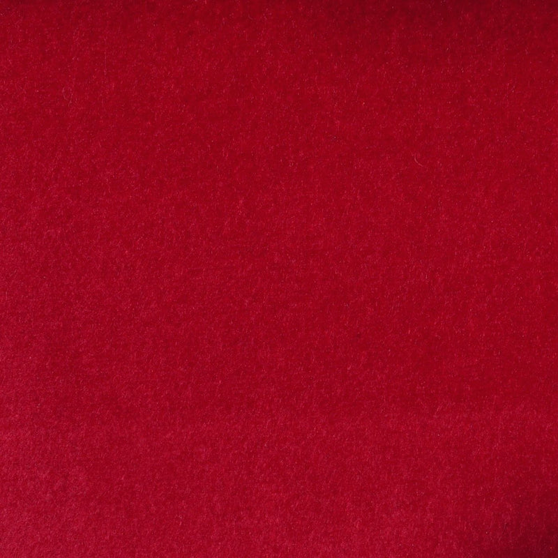 Ruby Red Cotton Velvet
