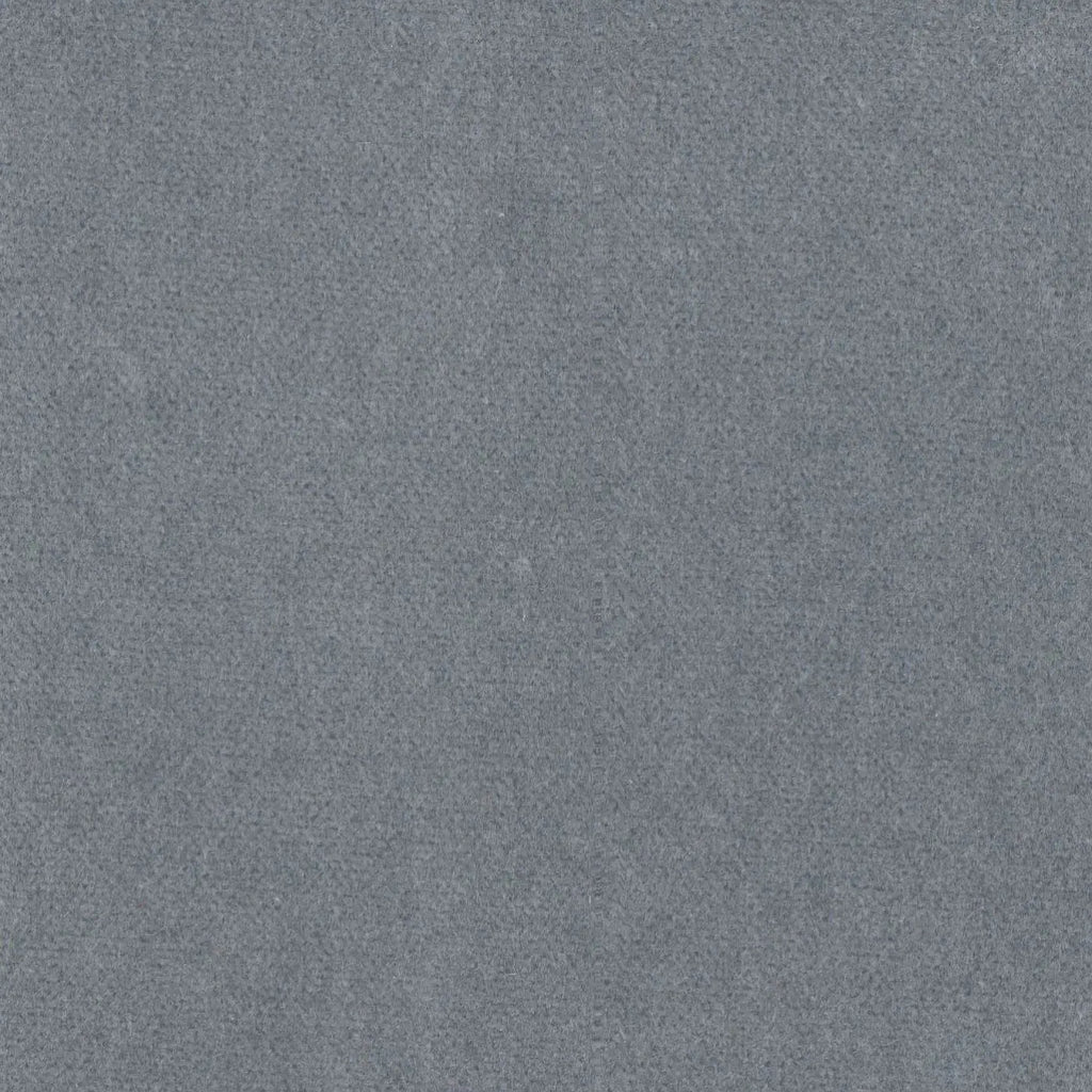 Silver Grey Cotton Velvet