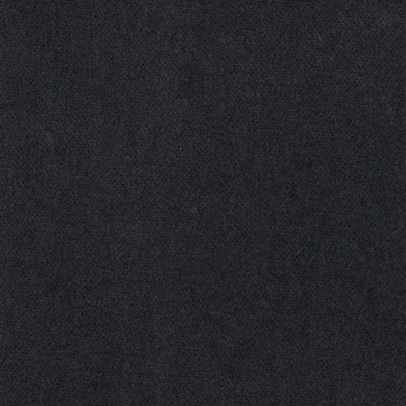 Dark Grey Cotton Velvet