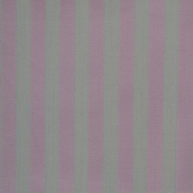 White & Pink Stripe Cotton Shirting