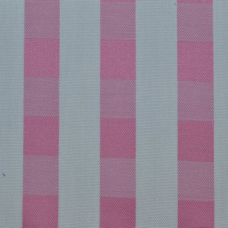 White & Pink Check Cotton Shirting