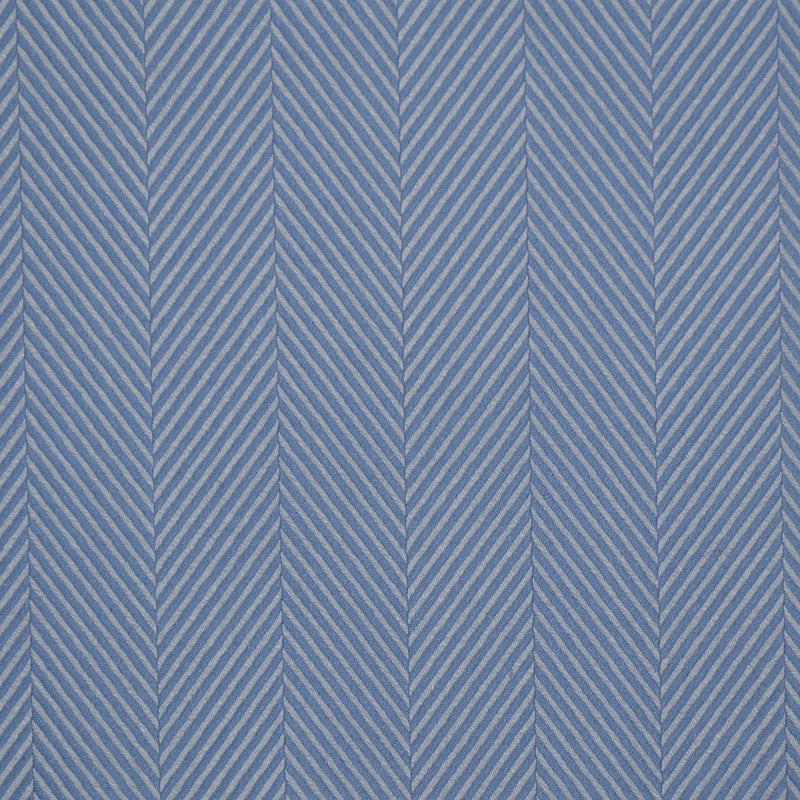 Light Blue Herringbone Cotton Shirting