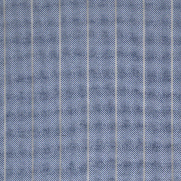 Light Blue Stripe Oxford Cotton Shirting