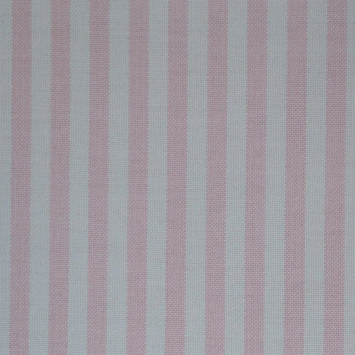 Pink & White Stripe Oxford Cotton Shirting