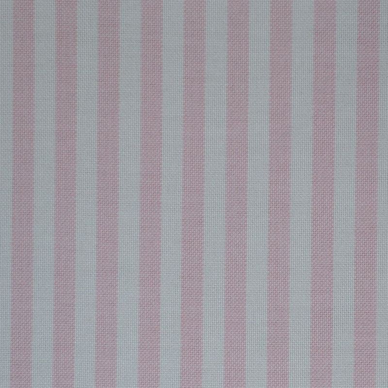Pink & White Stripe Oxford Cotton Shirting