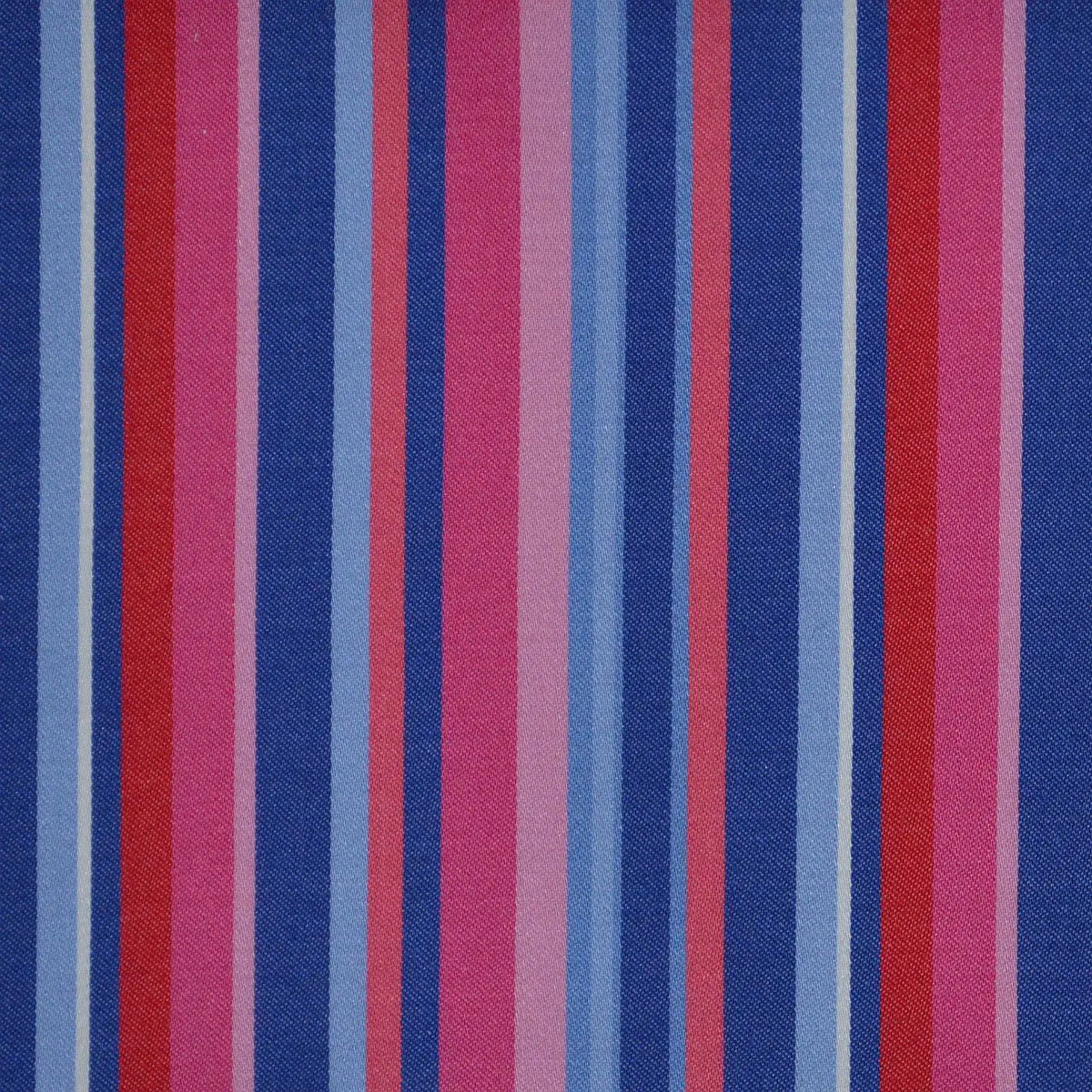 Blue, Pink & Light Blue Multi Stripe Cotton Shirting