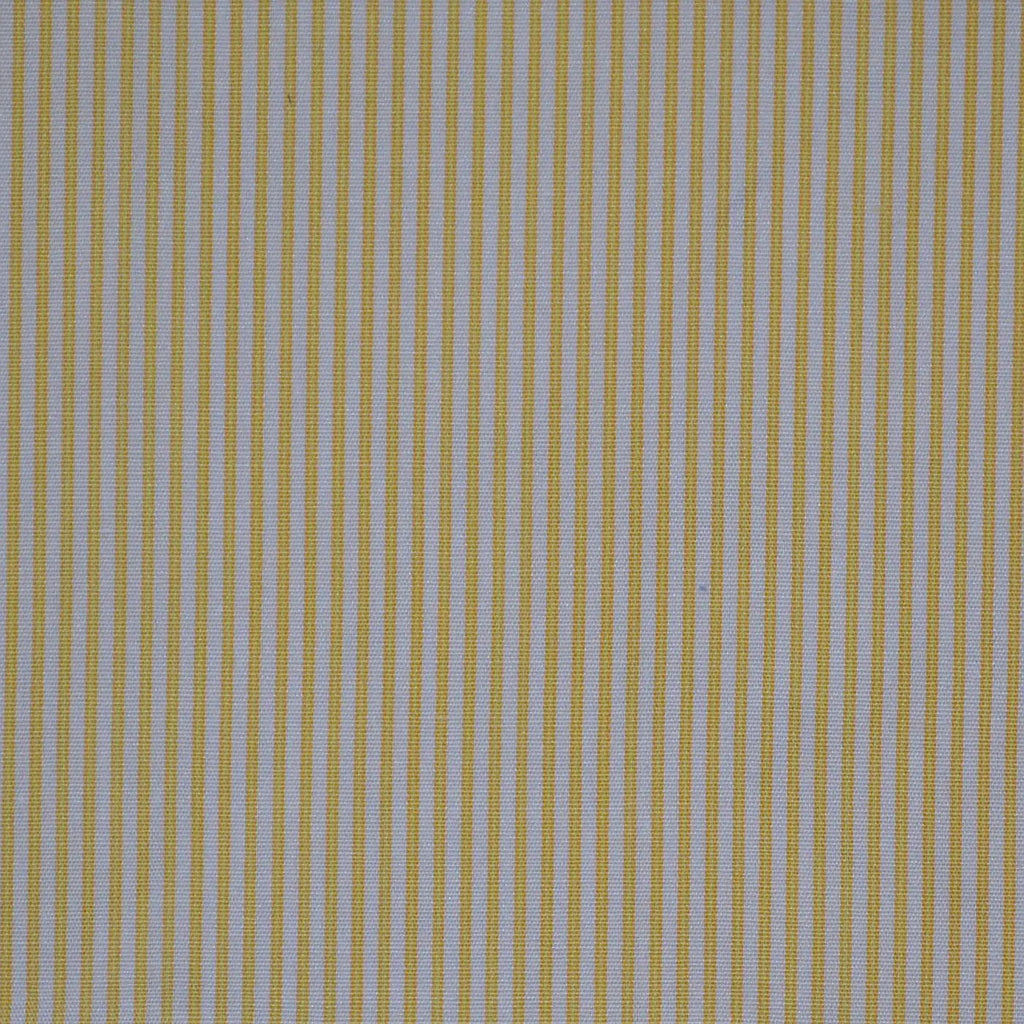 White with Yellow Stripe Cotton Shirting