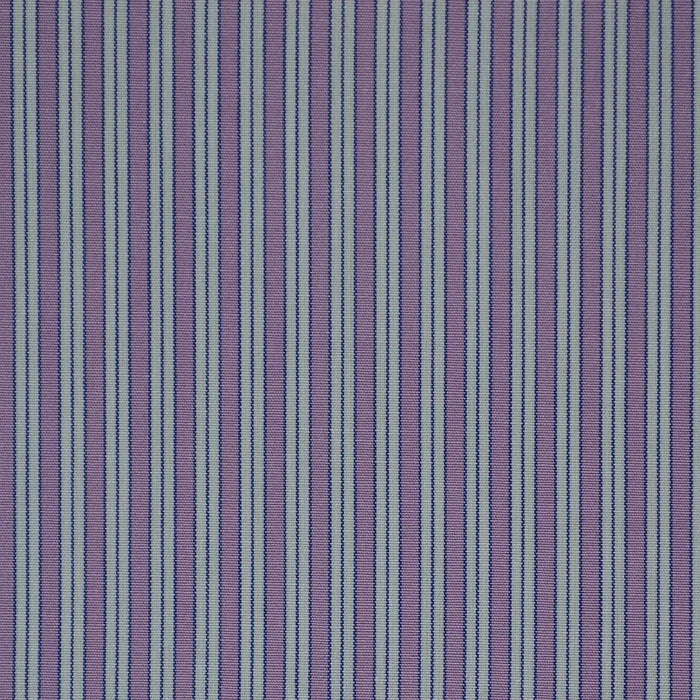 Purple, White & Blue Stripe Cotton Shirting