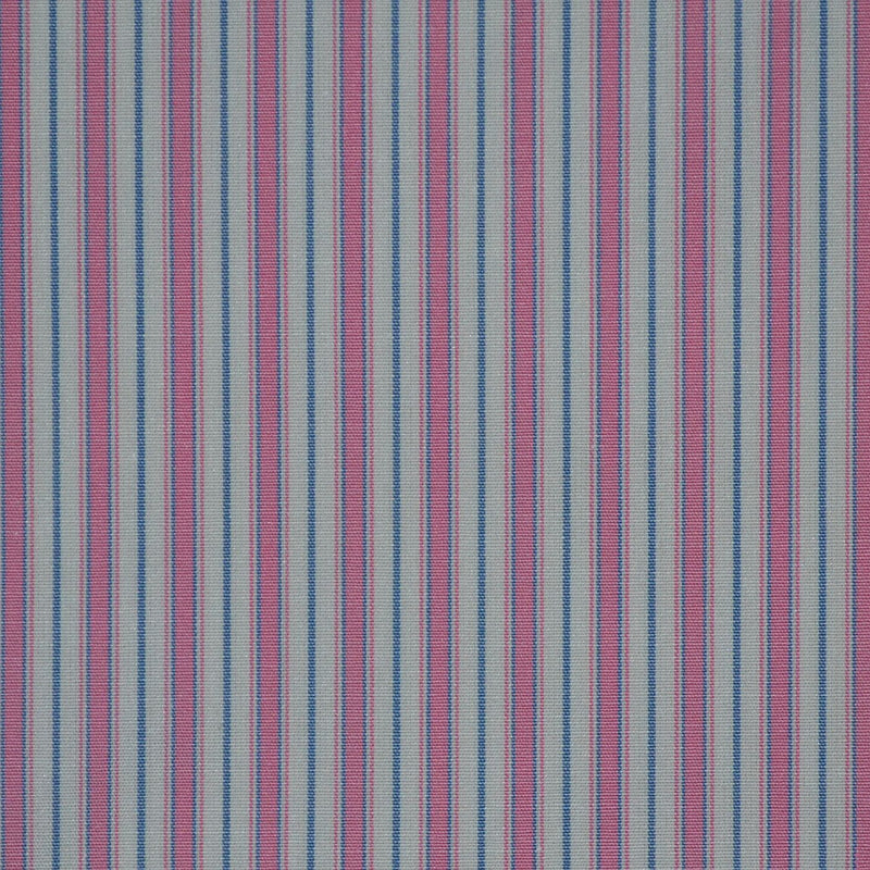 Pink, White & Blue Cotton Shirting