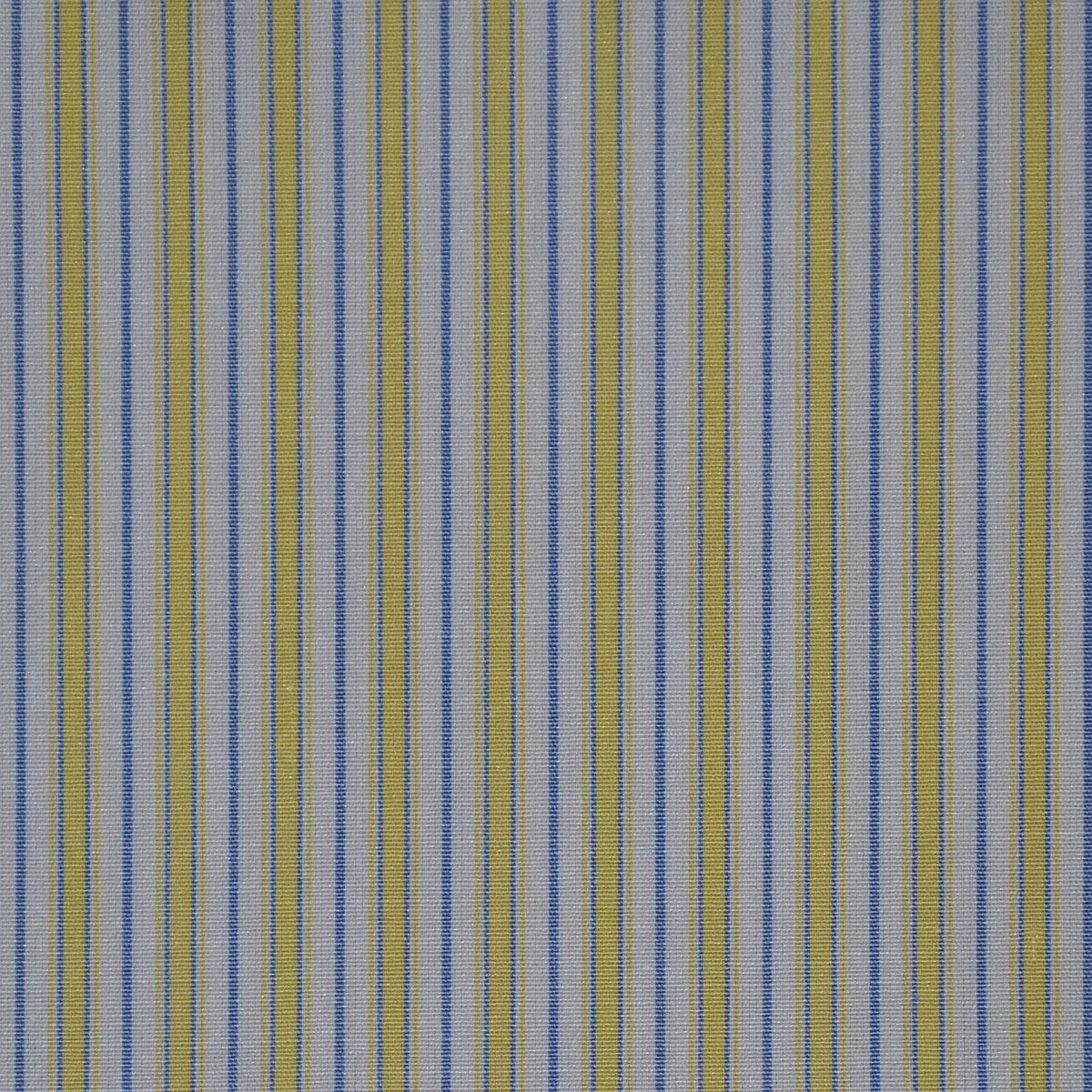 Yellow, White & Blue Cotton Shirting