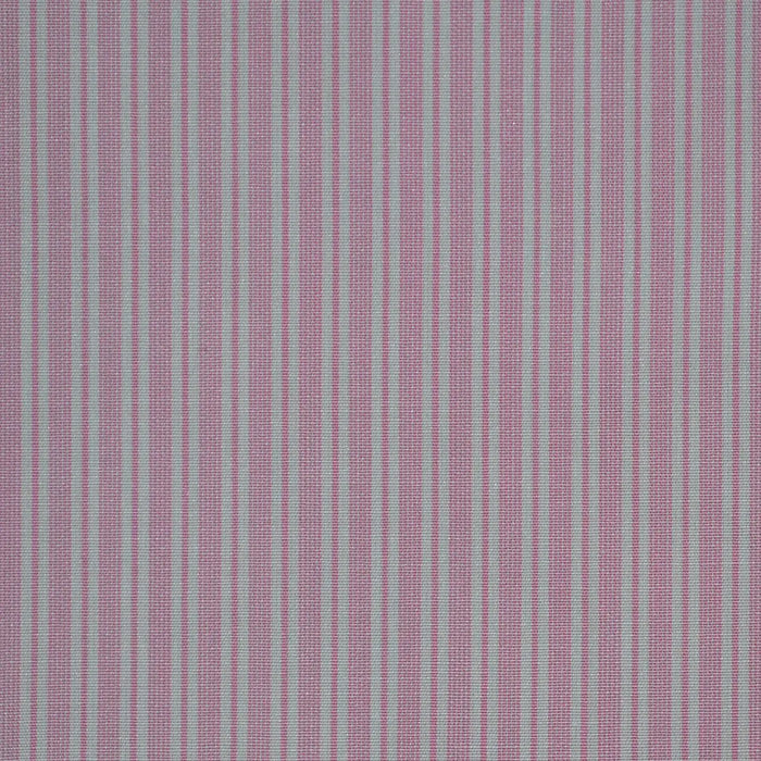 Pink with White Stripe Cotton Shirting