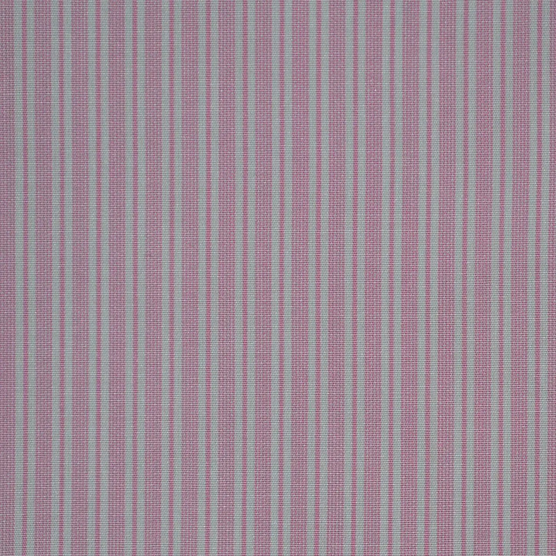 Pink with White Stripe Cotton Shirting