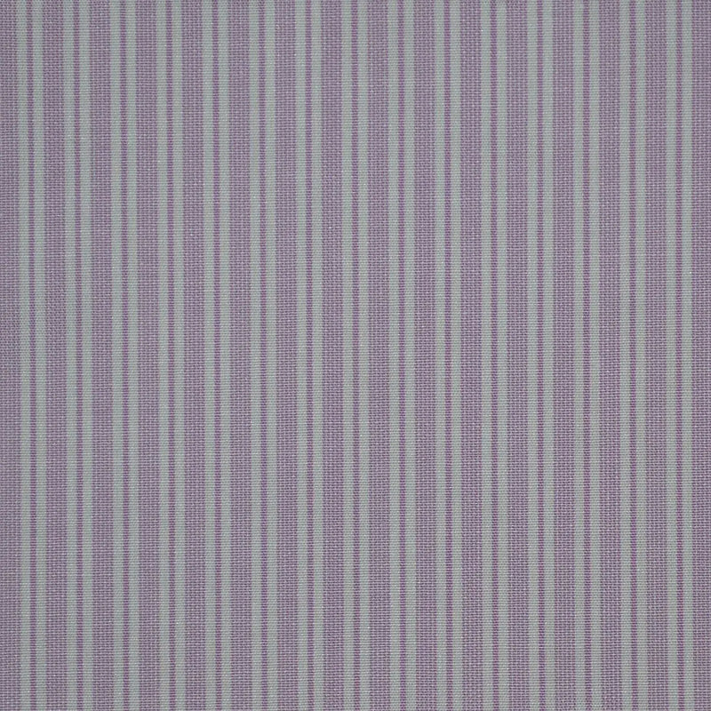 Lilac with White Stripe Cotton Shirting