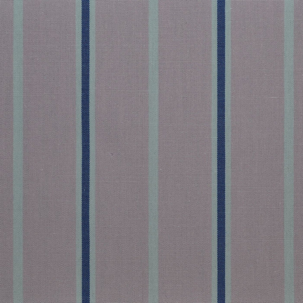 Pink with Dark Blue & White Stripe Cotton Shirting