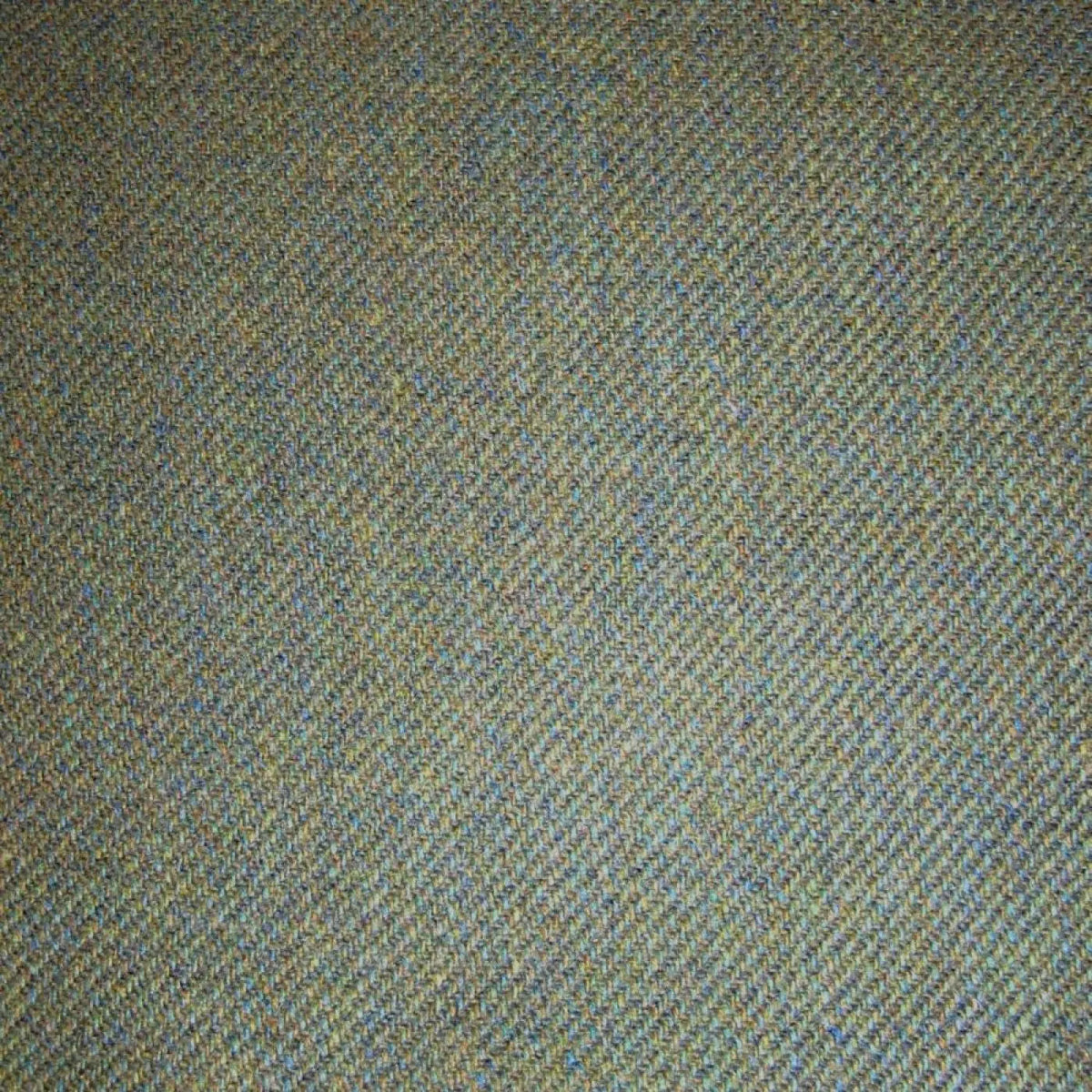 Green & Blue Plain Tweed