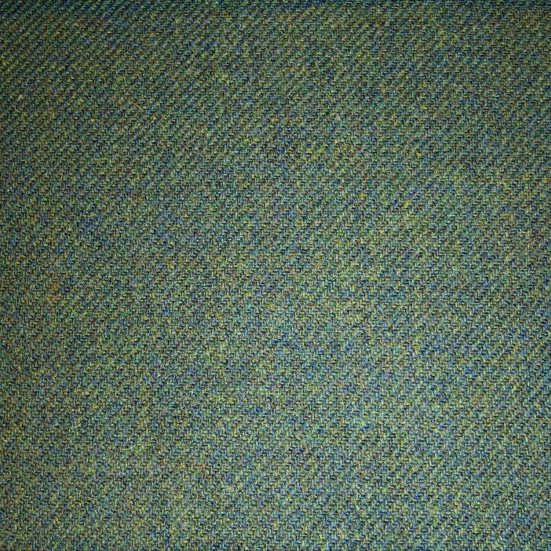 Green & Blue Plain Tweed