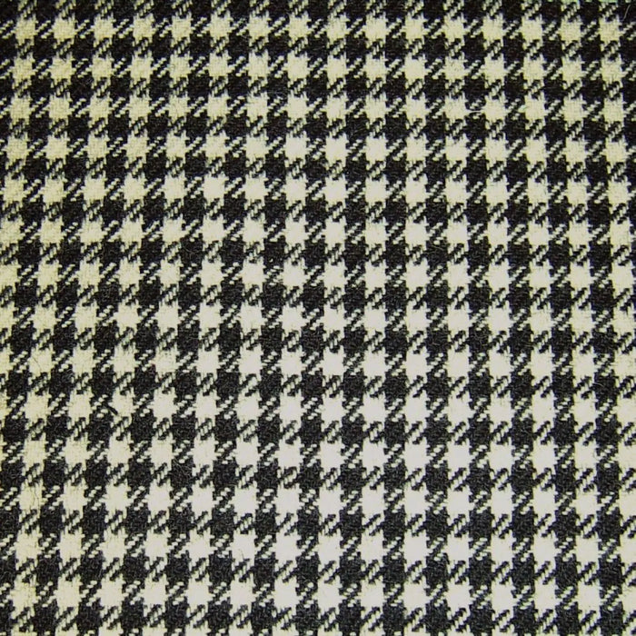 Black & White Dogtooth Tweed
