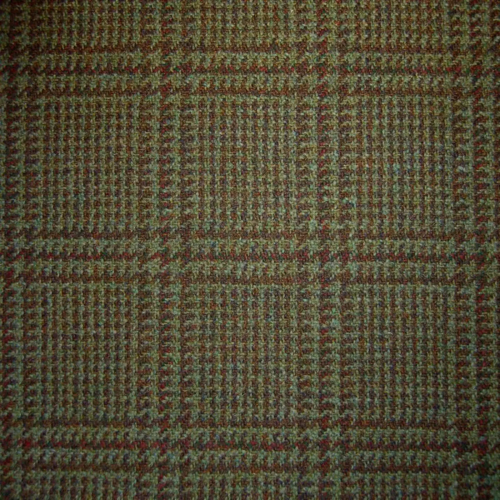 Tweed Laine Jaune Brun Vert À Carreaux DF-1016 | Beglarian Fabrics Tweed Laine Jaune Brun Vert À Carreaux DF-1016 | Beglarian Fabrics