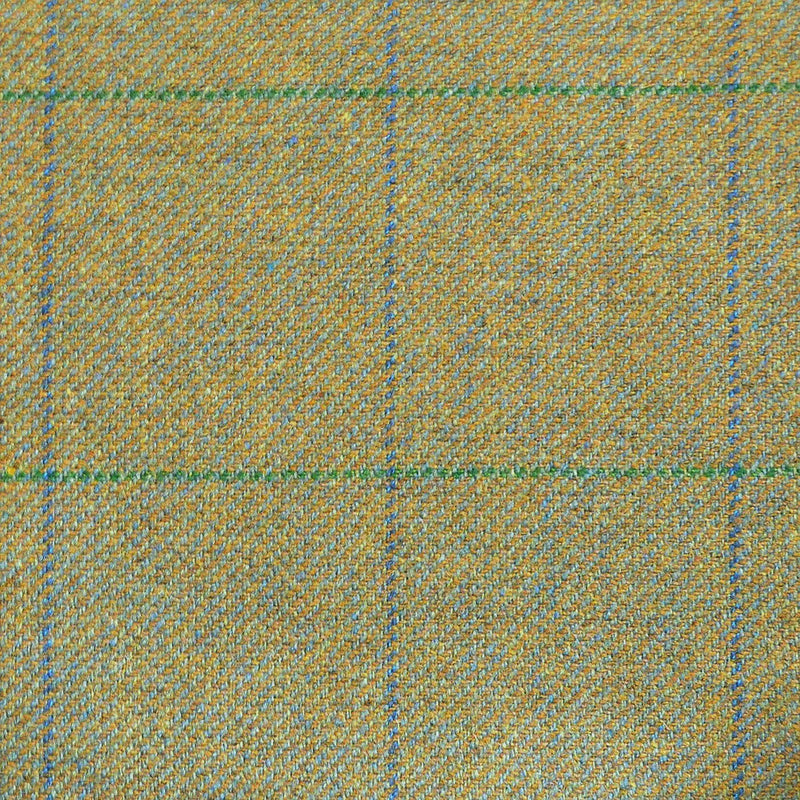 Green & Blue with Green & Blue Check Tweed