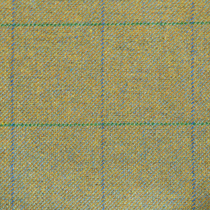 Green & Blue with Green & Blue Check Tweed