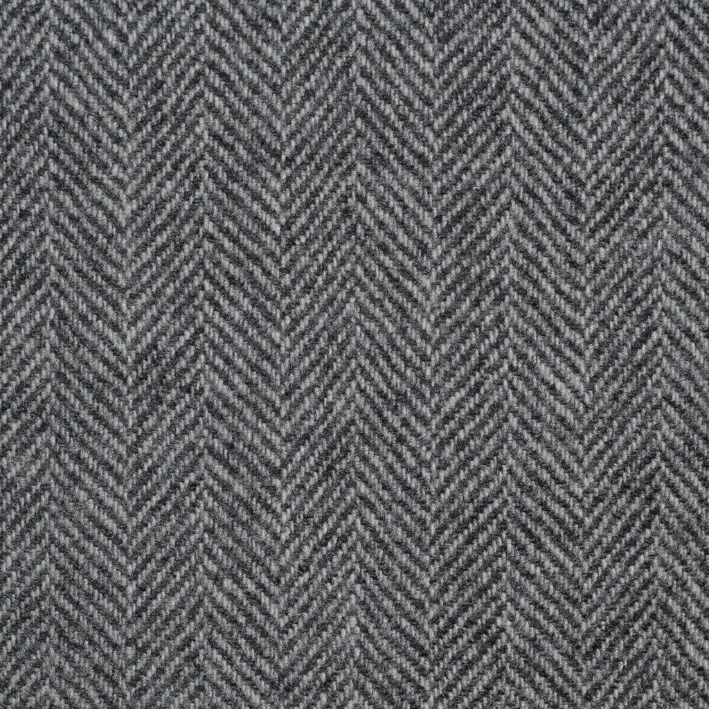 Light Grey Herringbone Cashmere Jacketing