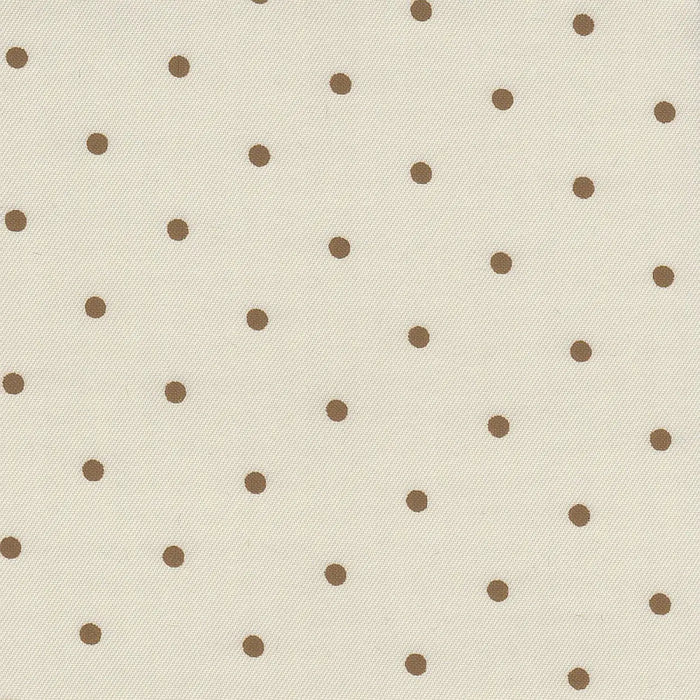 Cream with Brown Spot Lining