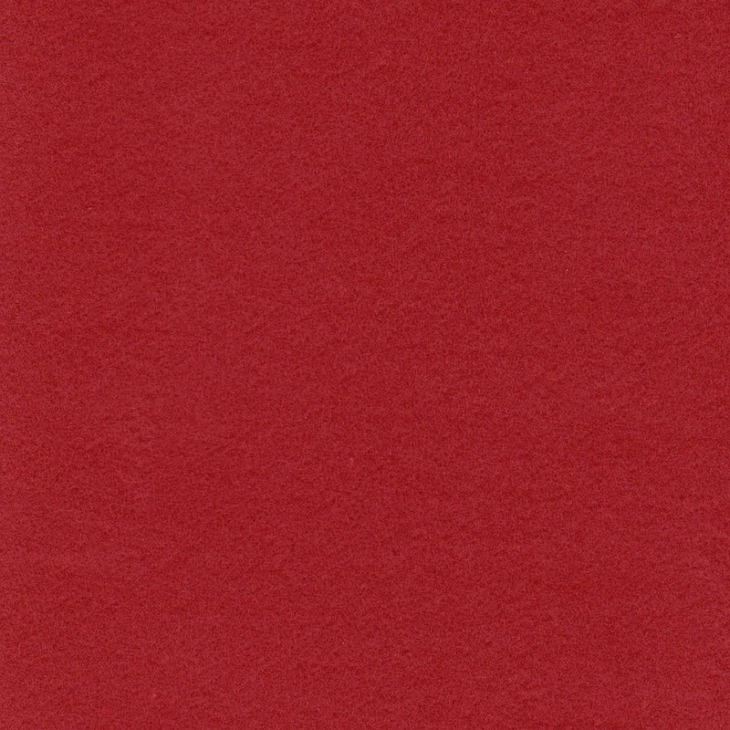 Red Midweight Cotton Moleskin