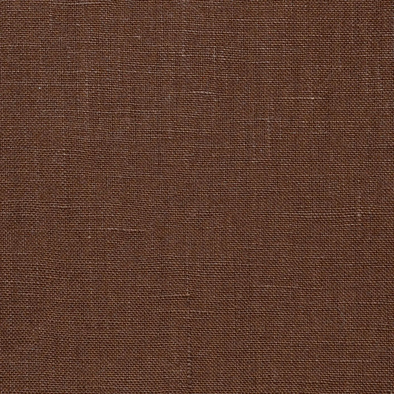 Tobacco Brown Irish Linen