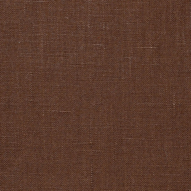 Tobacco Brown Irish Linen