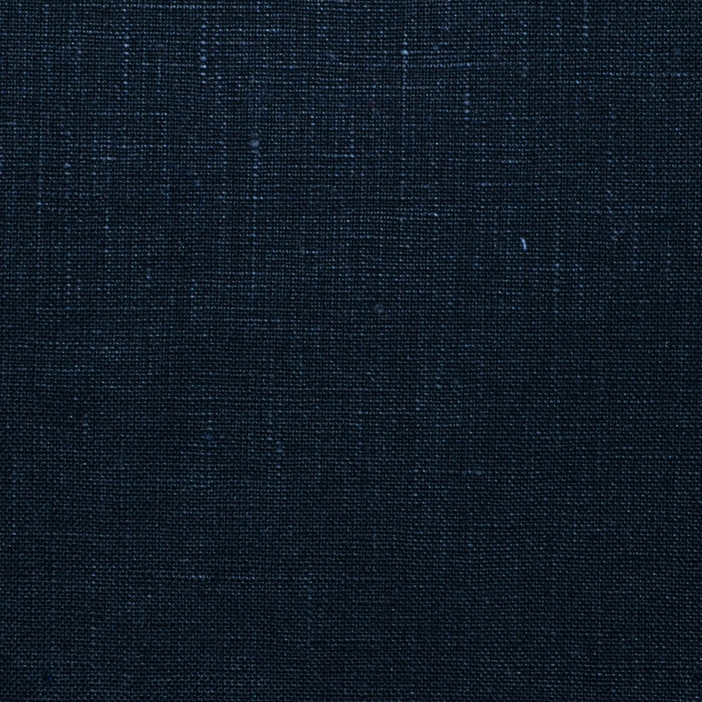 Dark Navy Blue Irish Linen