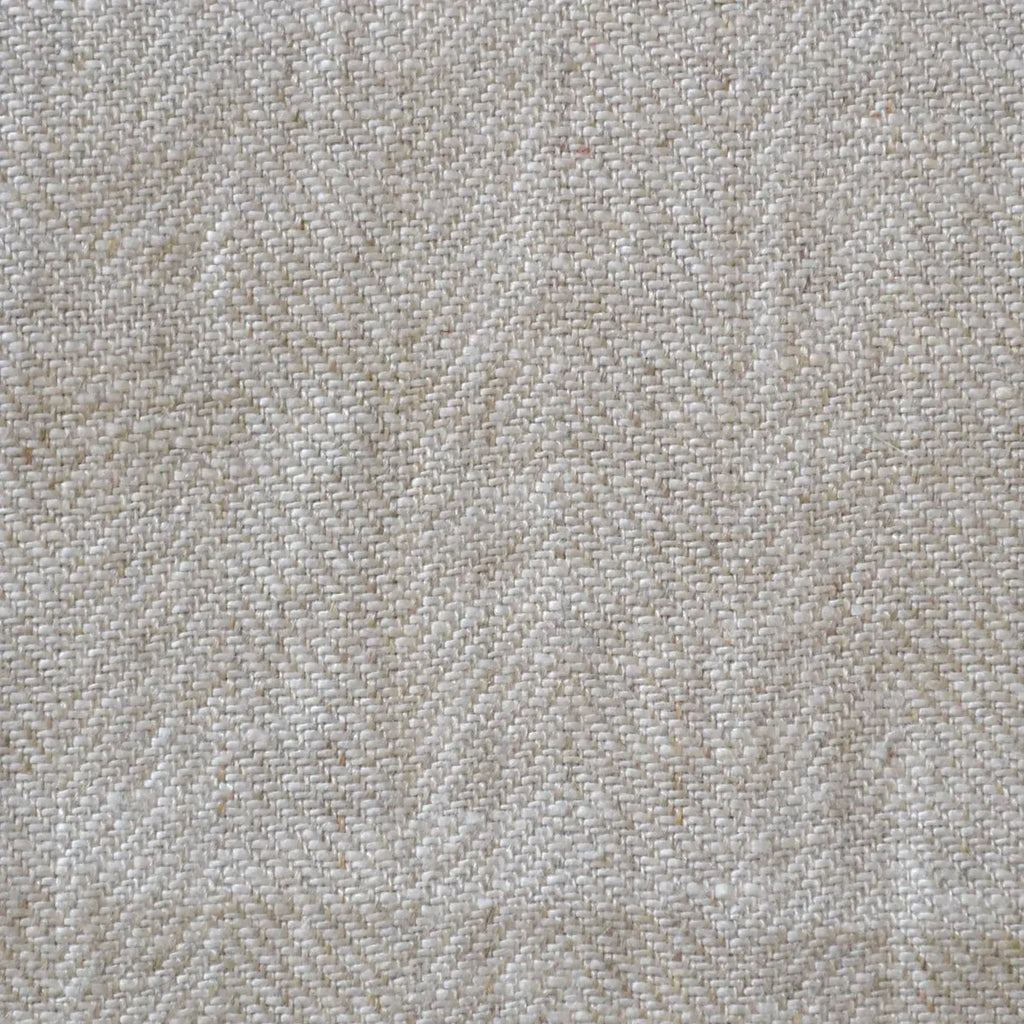 Natural Herringbone Linen