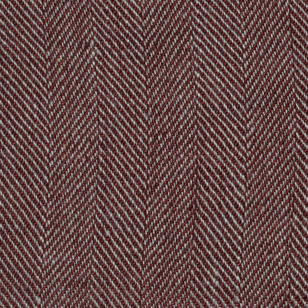 Brown Herringbone Linen