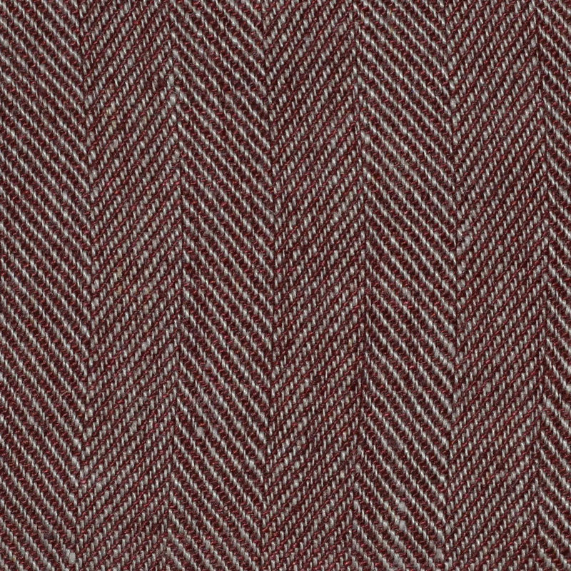 Brown Herringbone Linen