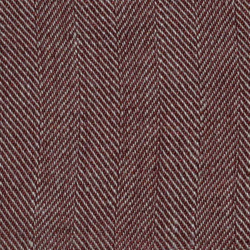 Brown Herringbone Linen