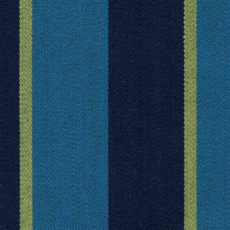 Aqua Blue, Navy Blue and Yellow Blazer Stripe Jacketing by Holland & Sherry