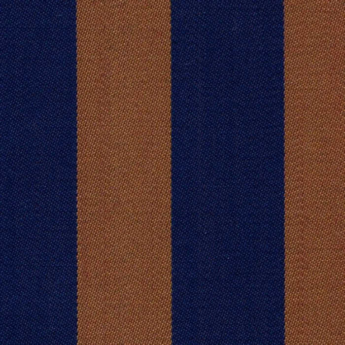 Burnt Orange and Navy Blazer Stripe Jacketing by Holland & Sherry