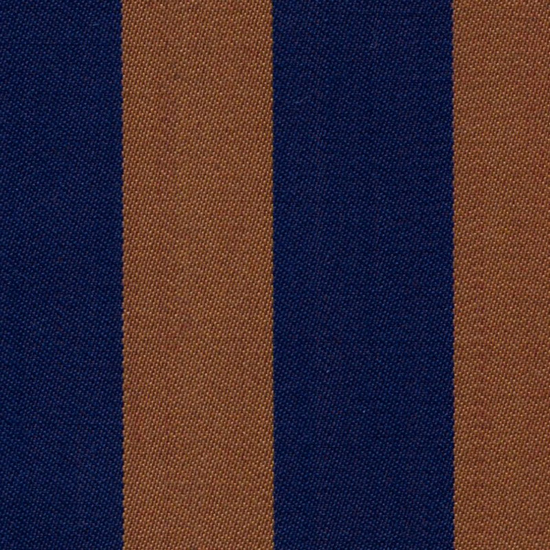 Burnt Orange and Navy Blazer Stripe Jacketing by Holland & Sherry