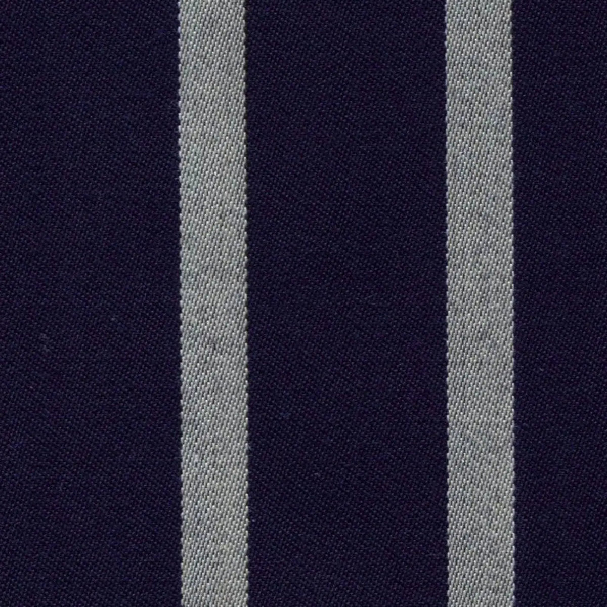 Navy Blue and White Blazer Stripe Jacketing by Holland & Sherry