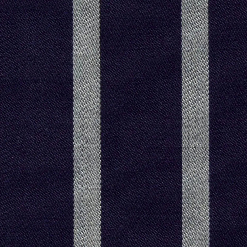 Navy Blue and White Blazer Stripe Jacketing by Holland & Sherry