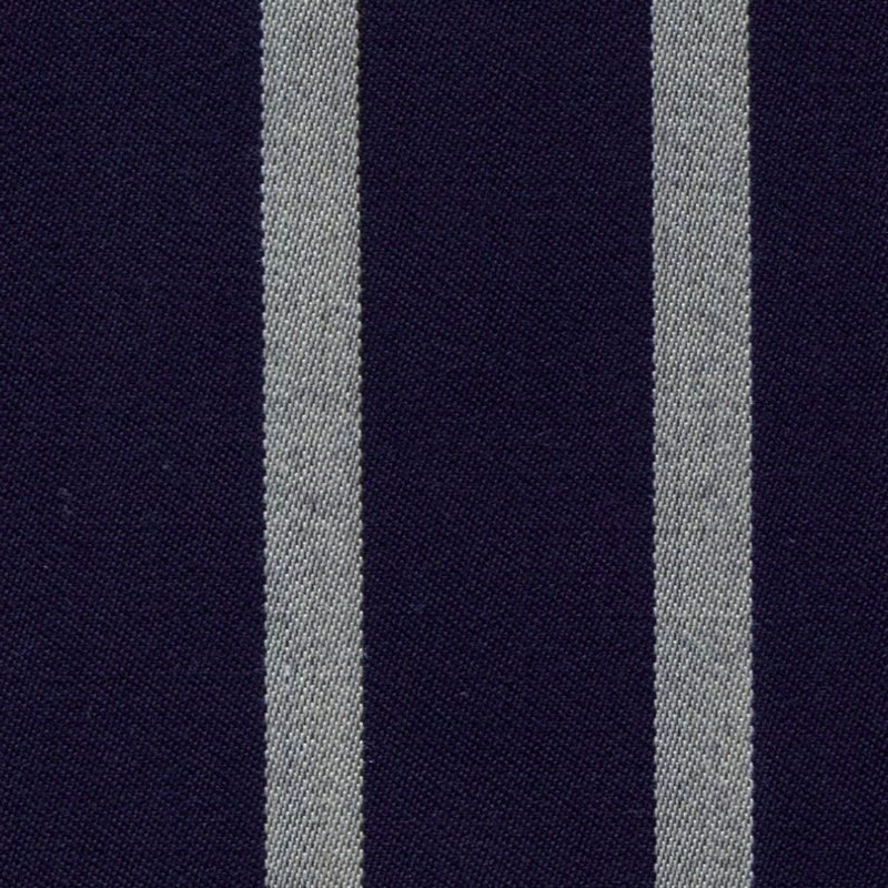 Navy Blue and White Blazer Stripe Jacketing by Holland & Sherry