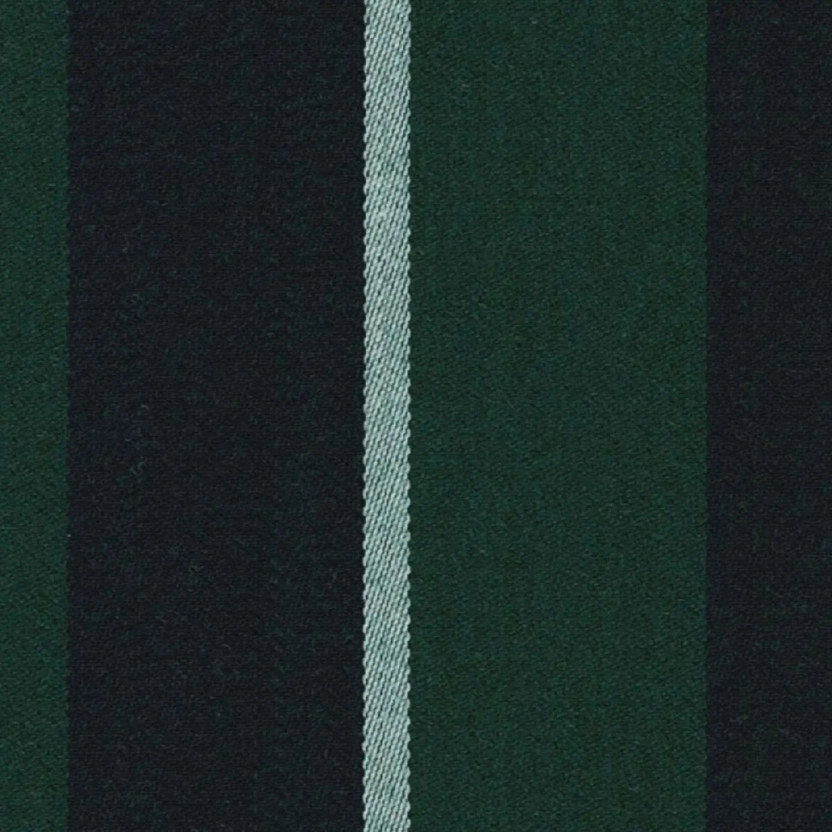 Forest Green. Navy Blue and White Blazer Stripe Jacketing by Holland & Sherry